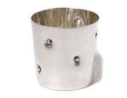 Дизайнерский серебряный стакан. Швеция, W.A. Bolin.