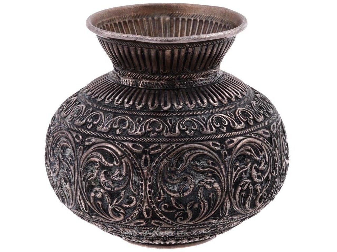 Русское серебро , Антикварный русский императорский Бухарский сосуд для ритуальной воды