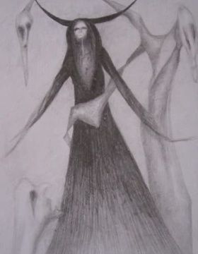 купить Демоны акварель,карандаш,акварельная бумага 