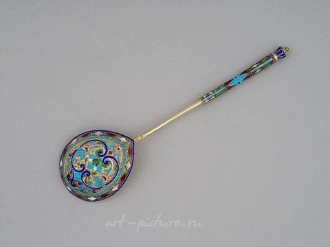 Русское серебро, Русская серебряная сахарница с ниелло от Ивана Салтыкова