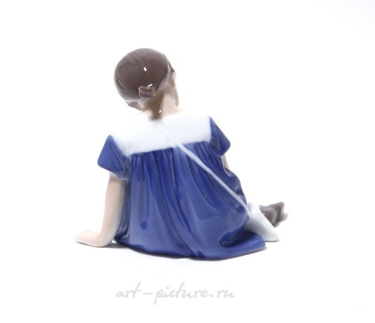 小女孩。丹麦，哥本哈根，宾格与格朗达尔