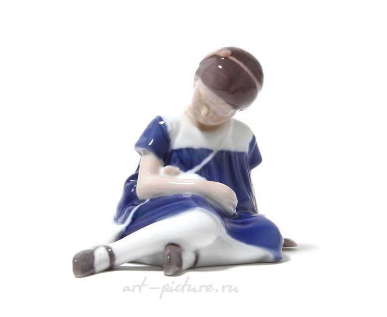 小女孩。丹麦，哥本哈根，宾格与格朗达尔