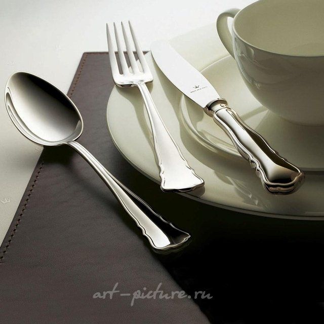 Столовый набор CHIPPENDALE от WILKENS из 24 предмета из серебра