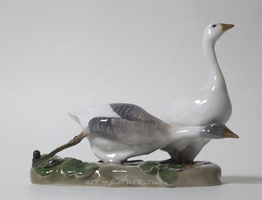 Гуси. Дания, г. Копенгаген, Royal Copenhagen, 1898-1923