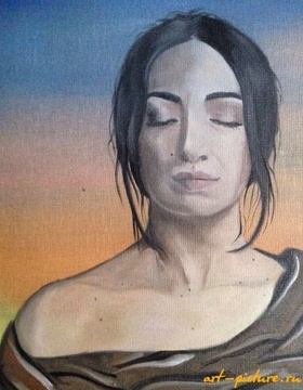 购买 祈祷奇迹的油画，画布