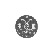 Городское клеймо Москвы 1728 г. "Двуглавый орел"