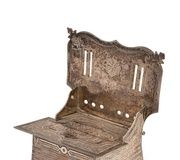 Серебряная солонка-трон, Москва, 1868 год, мастер П. Овчинников...