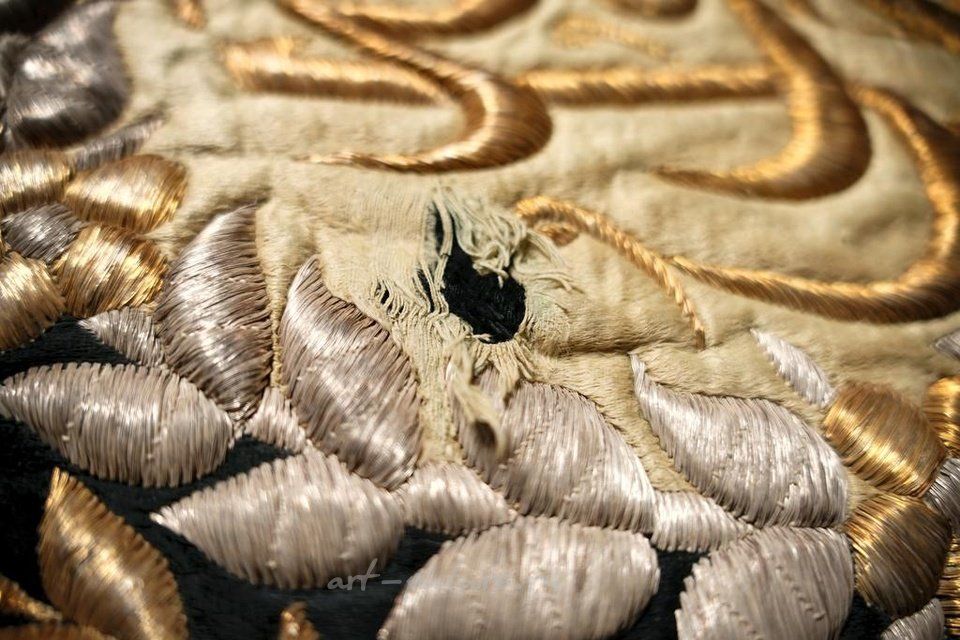 Фрагмент кисвы Аль-Харам