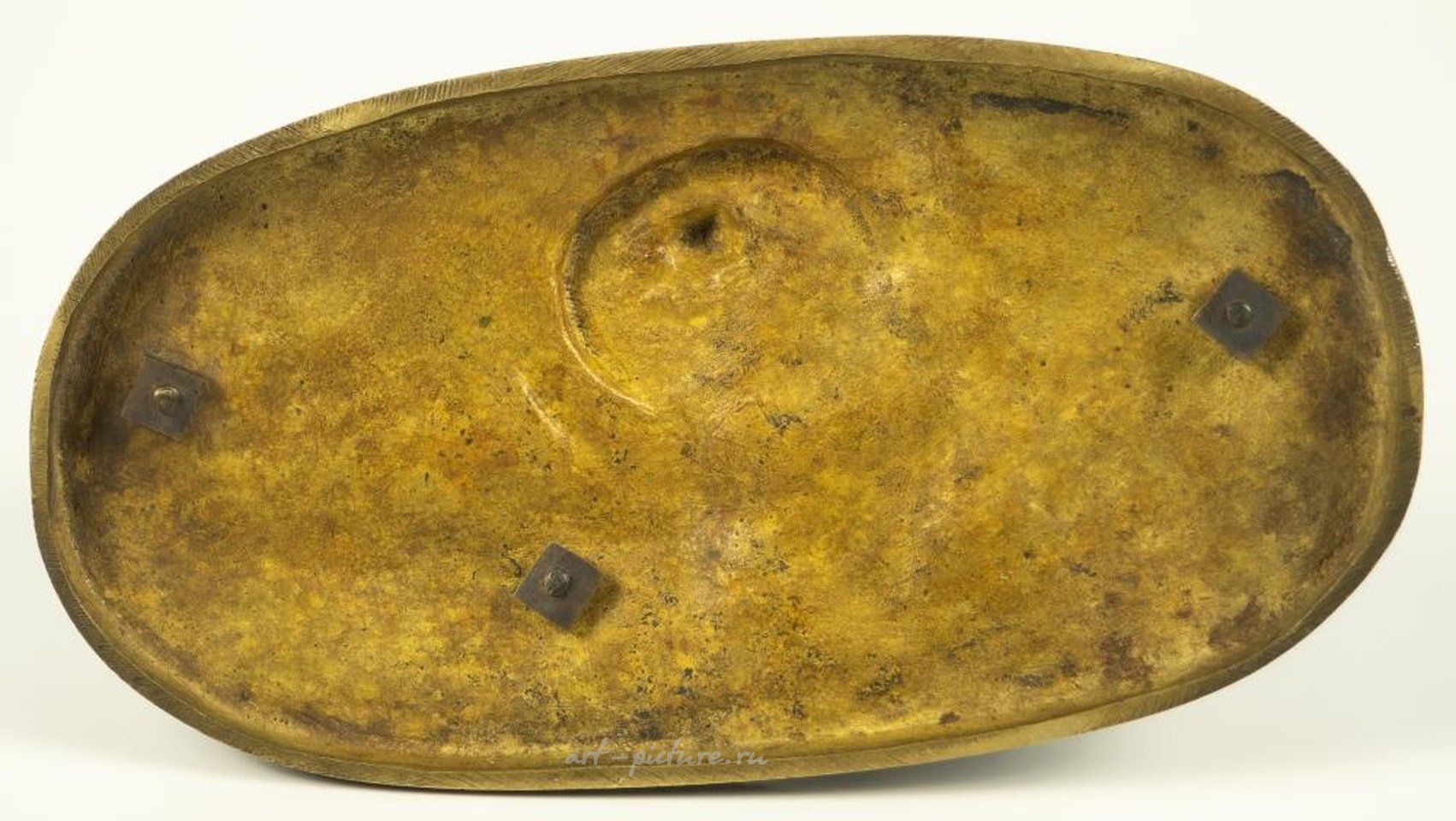 Русское серебро , Скульптура "Волк в ловушке".