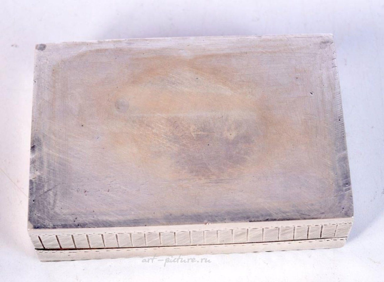 Русское серебро , Антикварная русская серебряная монетная шкатулка. 40 грамм. 6,5 см x 2,5 см...