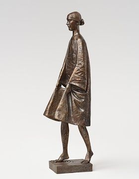 купить Бегущая по волнам (маленькая). 2006. Бронза. 59x17x19 см