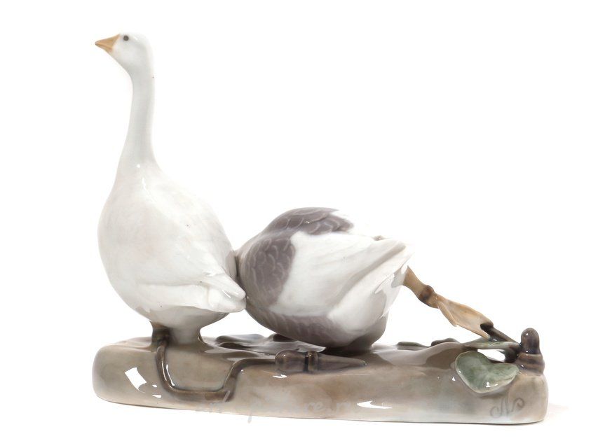 Гуси. Дания, г. Копенгаген, Royal Copenhagen, 1898-1923 гг.
