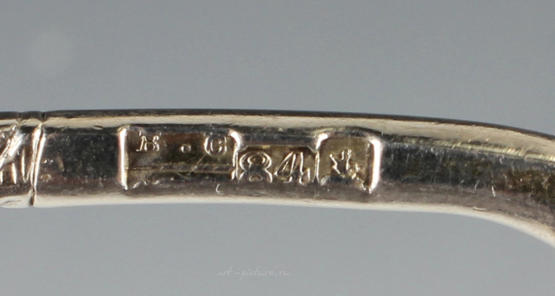 Русское серебро , Русская серебряная ложка начала XX века, 84 золотника