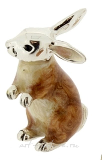 Статуэтки SATURNO серебро, эмаль