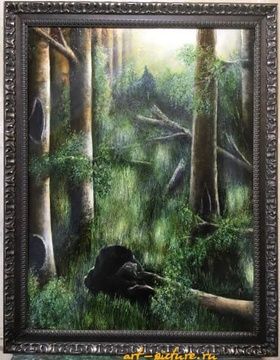 купить Без названия масло, авторская многослойная 