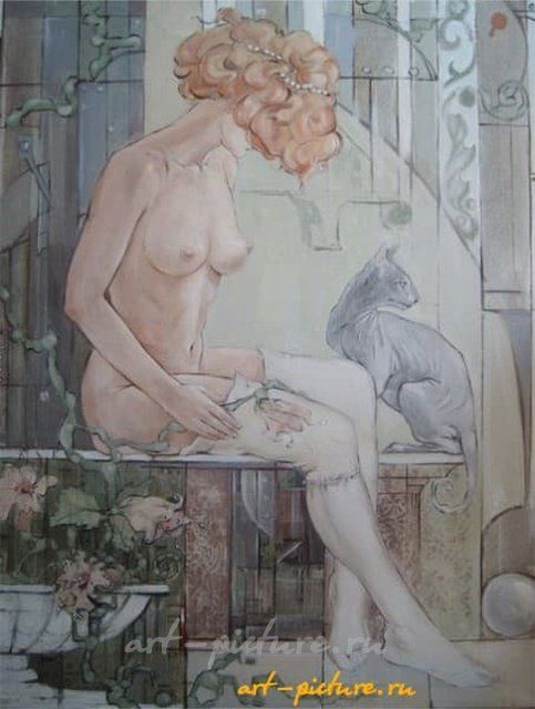 "Флора" масло, холст 