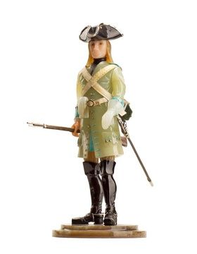 купить Блокированная скульптура. Фигура рядового фузелёрной роты Московского драгунского полка