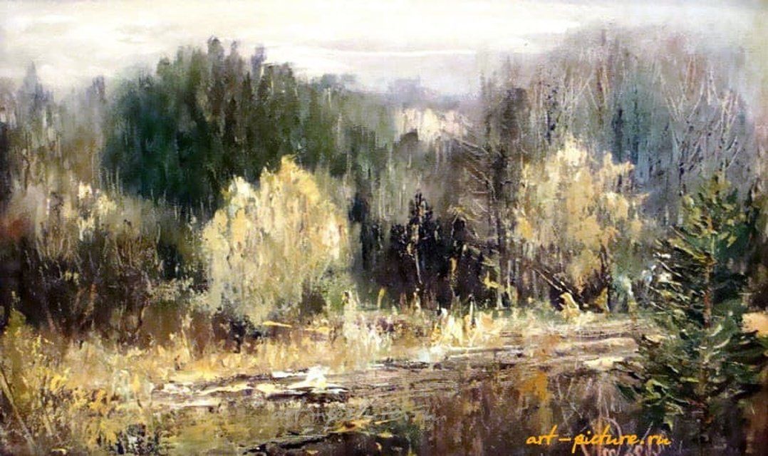 Весеннее настроение масло,холст