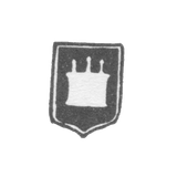 Городское клеймо Житомира 1875 г. "Ворота с тремя башнями"