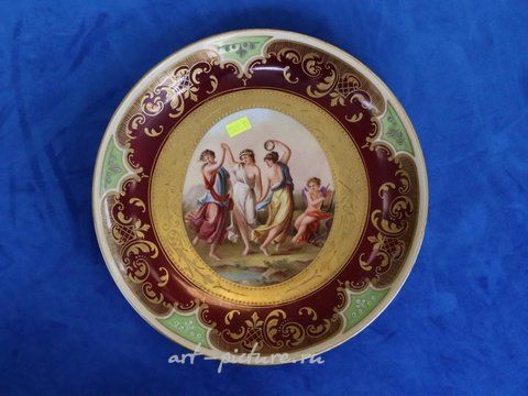 Royal Vienna, Королевский венский поднос с этрусскими танцорами