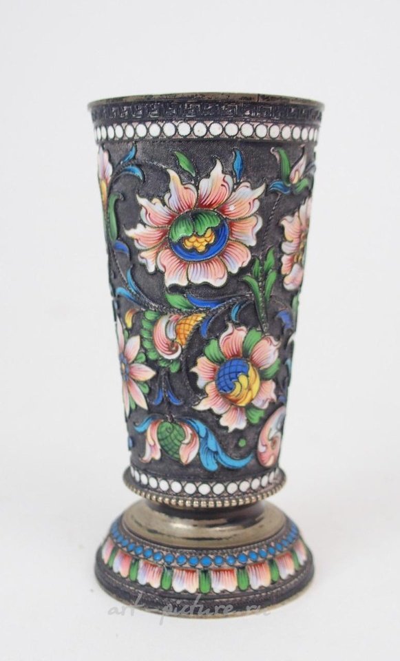 Русское серебро , РУССКИЙ СЕРЕБРЯНЫЙ ЭМАЛЕВЫЙ БЕКЕР