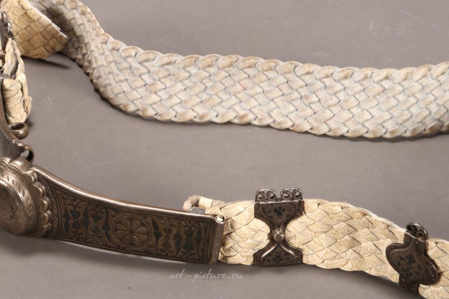 Русское серебро , Металлический пояс, около 1887 г.