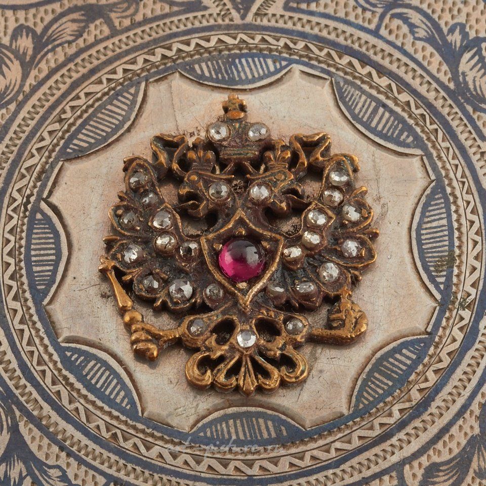 Русское серебро , Русский серебряный портсигар