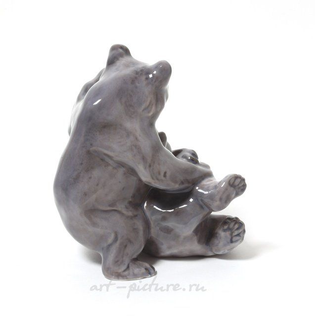 Играющие мишки. Дания, г. Копенгаген, Royal Copenhagen, 1912 год