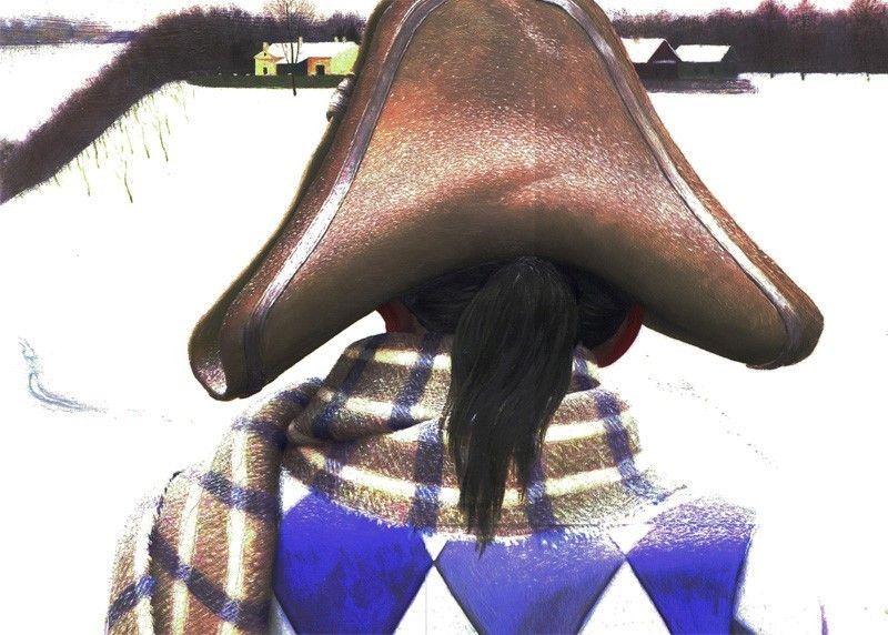 Полкан зимой